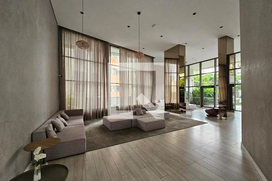 Compra apartamento mobiliado na Vila Mariana com 2 quartos, varanda gourmet e academia. — Hall de entrada