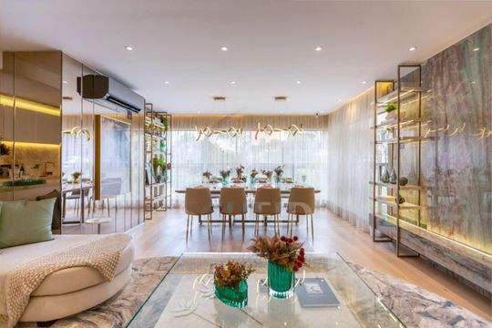 Apartamento mobiliado com 3 quartos e closet. Ideal para comprar. — foto 9