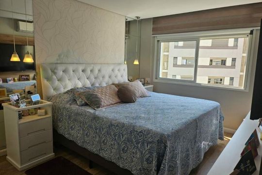 Apartamento mobiliado com 3 quartos, varanda e closet. Ideal para compra e aceita animais. — foto 7
