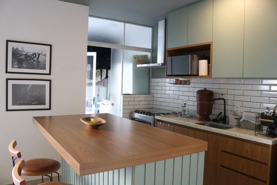 Comprar apartamento na Vila Leopoldina com 2 quartos, piscina e churrasqueira. — Cozinha