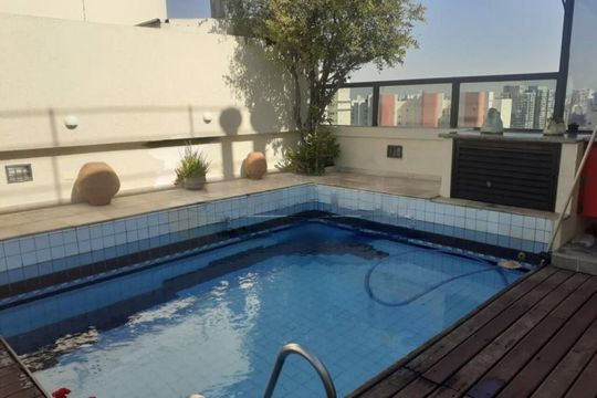 Comprar apartamento na Vila Clementino, 3 quartos, varanda, closet, mobiliado. — foto 32