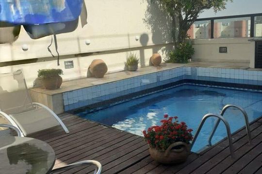 Comprar apartamento na Vila Clementino, 3 quartos, varanda, closet, mobiliado. — foto 34