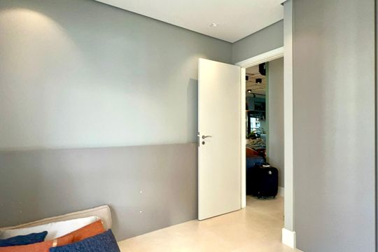 Comprar apartamento em Sumarezinho com 2 quartos, 1 suíte, varanda e academia no condomínio. — Suite