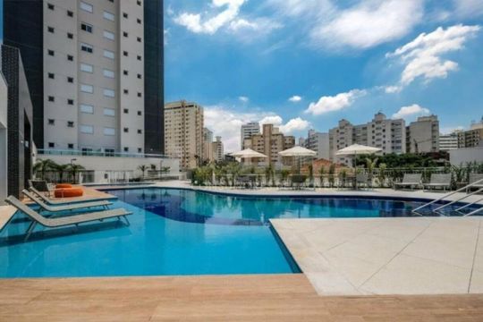 Venda de apartamento mobiliado na Aclimação com 2 quartos, varanda e piscina no condomínio. — foto 32