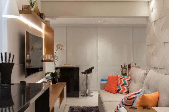Venda de apartamento mobiliado na Aclimação com 2 quartos, varanda e piscina no condomínio. — foto 6