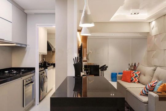 Venda de apartamento mobiliado na Aclimação com 2 quartos, varanda e piscina no condomínio. — foto 17