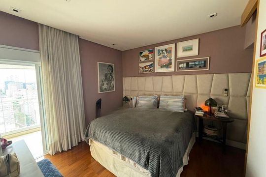 Comprar apartamento mobiliado com 4 quartos, varanda, quintal, piscina e churrasqueira no condomínio. — foto 14
