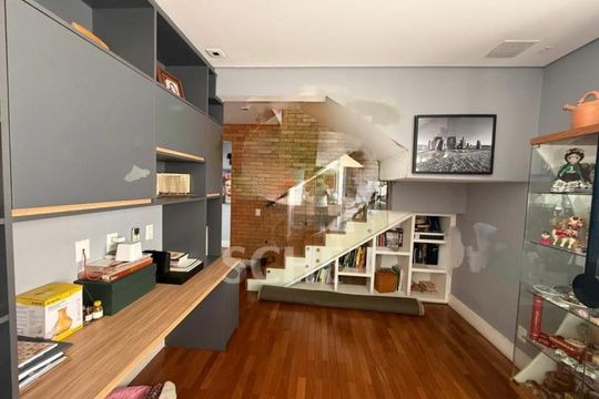 Comprar apartamento mobiliado com 4 quartos, varanda, quintal, piscina e churrasqueira no condomínio. — foto 36