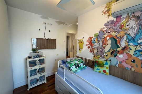 Comprar apartamento mobiliado com 3 suítes, varanda, closet e academia, piscina e churrasqueira no condomínio. — foto 13