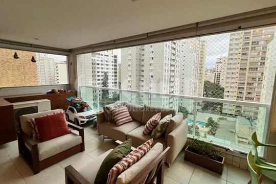 Compra apartamento mobiliado em Campo Belo com varanda, closet, 3 suítes e academia no condomínio. — foto 5