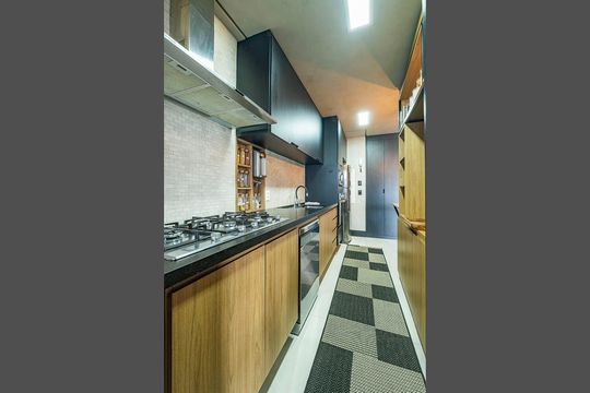 Compra este apartamento com 2 quartos, sendo 1 suíte. — Sala/Cozinha