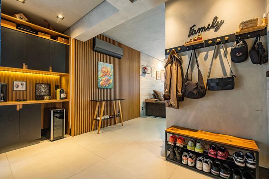 Compra este apartamento com 2 quartos, sendo 1 suíte. — Sala/Cozinha