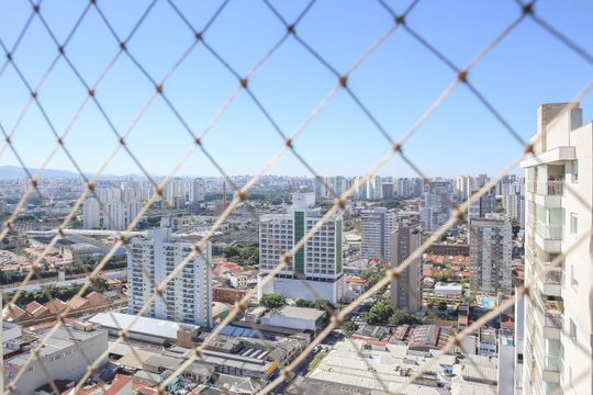 Compra apartamento em Água Branca com 2 quartos. — Vista da Varanda Gourmet