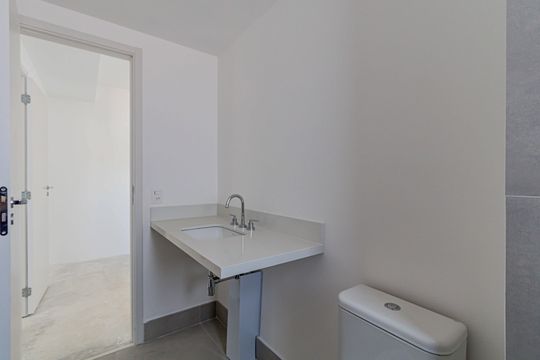Venda de apartamento na Pompeia com 3 quartos e varanda. — Banheiro do quarto 1 Suíte
