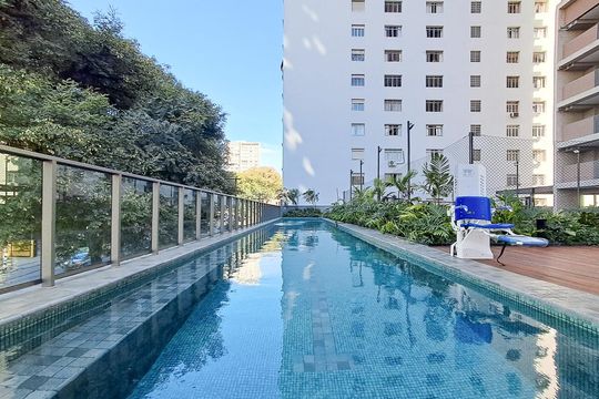 Venda de apartamento na Pompeia com 3 quartos e varanda. — Área Comum