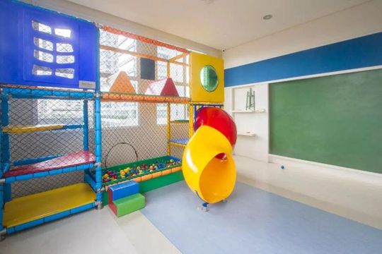 Comprar apartamento mobiliado em Campo Belo com 2 suítes, varanda, quintal e piscina no condomínio. — foto 48