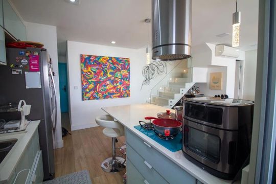 Comprar apartamento mobiliado em Campo Belo com 2 suítes, varanda, quintal e piscina no condomínio. — foto 37