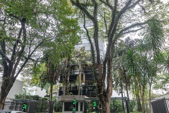 Apartamento à venda no Brooklin: 3 quartos, 2 suítes, aceita pets. — Fachada