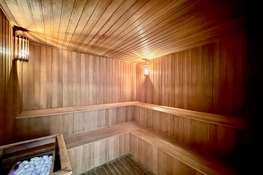 Apartamento mobiliado com 2 quartos e varanda para comprar. Aceitam animais de estimação. — Sauna