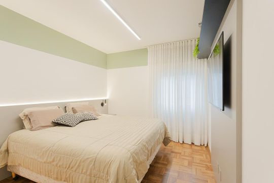 Apartamento no Jardim America com 2 quartos, 1 suíte e closet. Oportunidades de compra imperdíveis! — Suíte