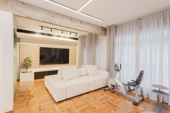 Apartamento no Jardim America com 2 quartos, 1 suíte e closet. Oportunidades de compra imperdíveis! — Sala