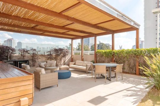 Comprar apartamento mobiliado no Brooklin com 3 suítes, academia e piscina no condomínio. — foto 71