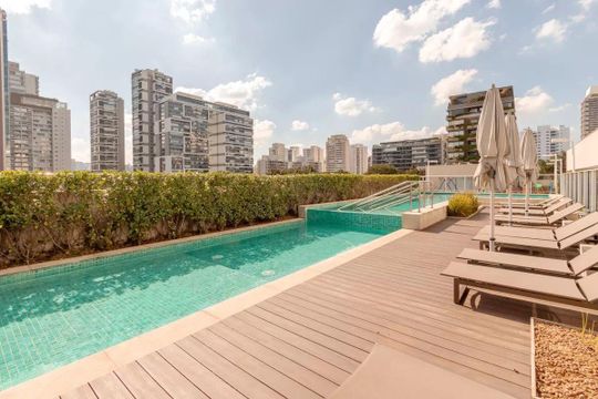 Comprar apartamento mobiliado no Brooklin com 3 suítes, academia e piscina no condomínio. — foto 68