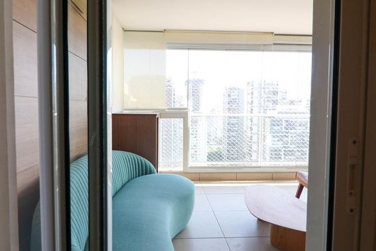 Comprar apartamento mobiliado no Brooklin com 3 suítes, academia e piscina no condomínio. — foto 48