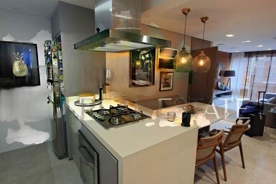 Apartamento mobiliado com 3 quartos, varanda e piscina. Ideal para comprar e aceitar animais. — foto 20