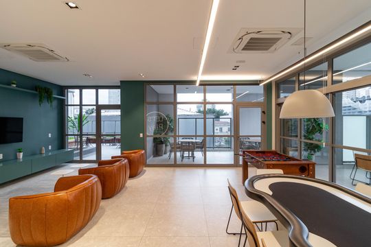 Venda de apartamento mobiliado, 2 quartos, com closet. — Área Comum