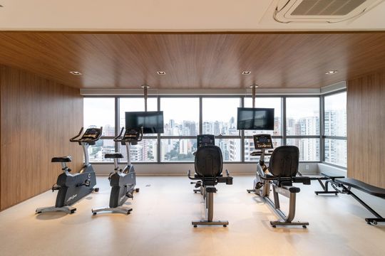 Venda de apartamento mobiliado, 2 quartos, com closet. — Área Comum