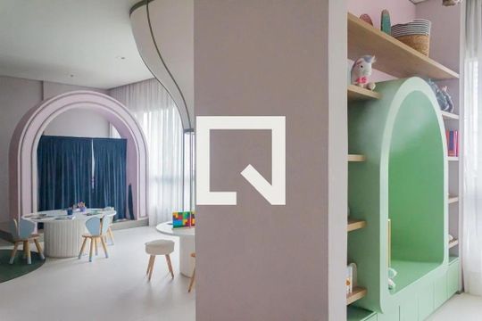 Comprar apartamento em Perdizes com 4 quartos, piscina, quintal e closet. Mobiliado. — Brinquedoteca