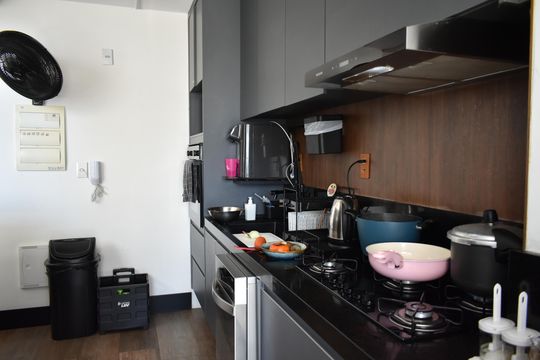 Apartamento com 2 quartos para comprar. Ideal para quem busca conforto e praticidades. — Cozinha
