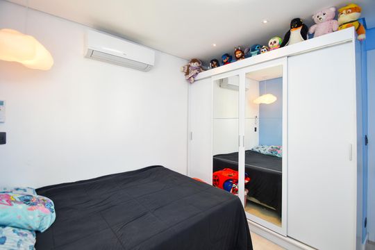 Apartamento com 3 quartos, 1 suíte. Aceitamos compra. Animais de estimação permitidos. — quarto 1