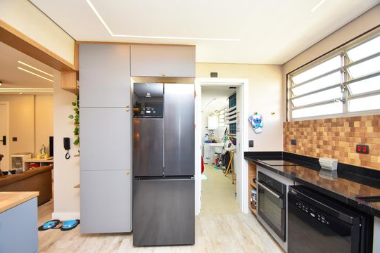 Apartamento com 3 quartos, 1 suíte. Aceitamos compra. Animais de estimação permitidos. — cozinha