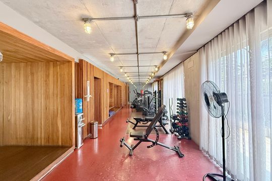 Comprar apartamento mobiliado com 4 quartos, academia no condomínio e aceita pets. — Academia