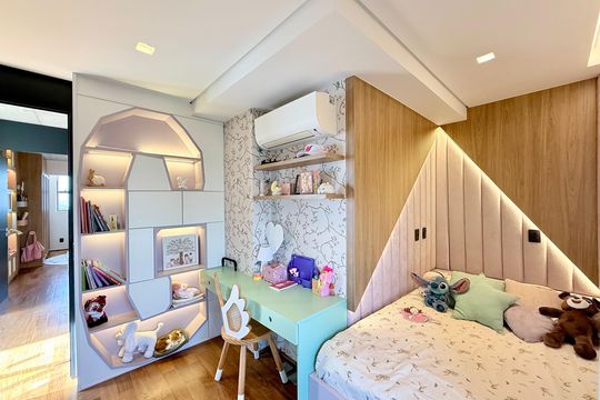 Comprar apartamento mobiliado com 4 quartos, academia no condomínio e aceita pets. — Quarto 4