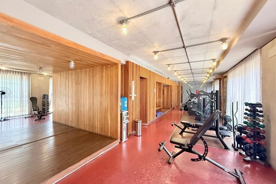 Comprar apartamento mobiliado com 4 quartos, academia no condomínio e aceita pets. — Academia