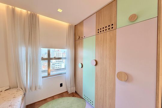 Comprar apartamento mobiliado com 4 quartos, academia no condomínio e aceita pets. — Quarto 4