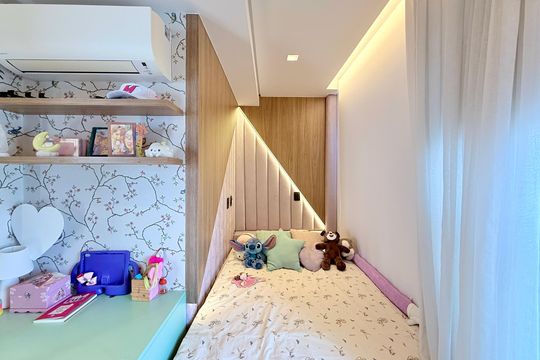 Comprar apartamento mobiliado com 4 quartos, academia no condomínio e aceita pets. — Quarto 4