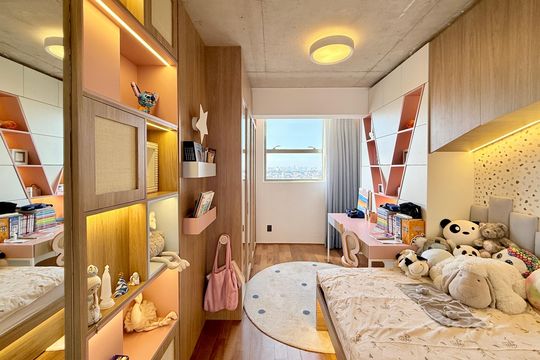Comprar apartamento mobiliado com 4 quartos, academia no condomínio e aceita pets. — Quarto 3