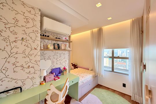 Comprar apartamento mobiliado com 4 quartos, academia no condomínio e aceita pets. — Quarto 4