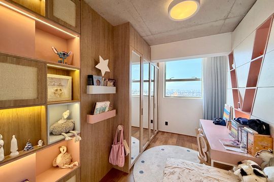 Comprar apartamento mobiliado com 4 quartos, academia no condomínio e aceita pets. — Quarto 3
