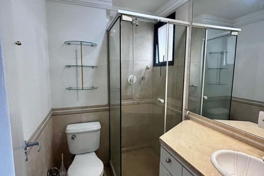 Apartamento mobiliado com 4 quartos no Jardim Paulista, varanda gourmet e churrasqueira, para comprar. — foto 17