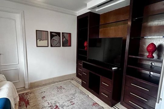 Apartamento mobiliado com 4 quartos no Jardim Paulista, varanda gourmet e churrasqueira, para comprar. — foto 6
