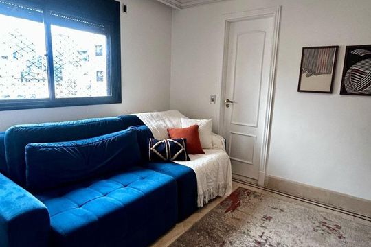 Apartamento mobiliado com 4 quartos no Jardim Paulista, varanda gourmet e churrasqueira, para comprar. — foto 14