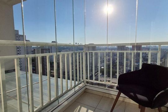 Comprar apartamento mobiliado com 3 quartos, 1 suíte, churrasqueira e varanda. Piscina no condomínio. — foto 44