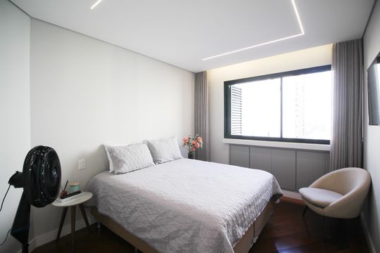 Apartamento com 3 quartos, piscina e academia no condomínio, ideal para comprar. — Quarto 1