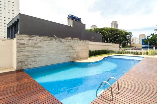 Comprar apartamento mobiliado com 4 quartos, varanda gourmet, academia e piscina no condomínio. — foto 53