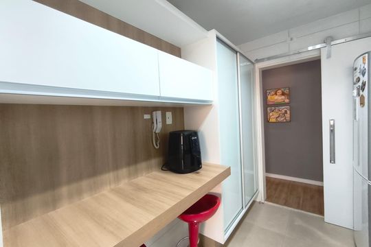 Apartamento à venda, com 93 m², 3 quartos e 2 vagas — Cozinha